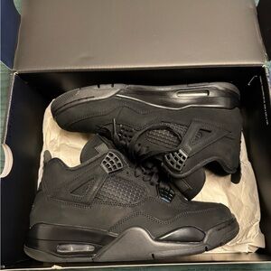 Jordan Retro 4 Black Cat 7.5 M